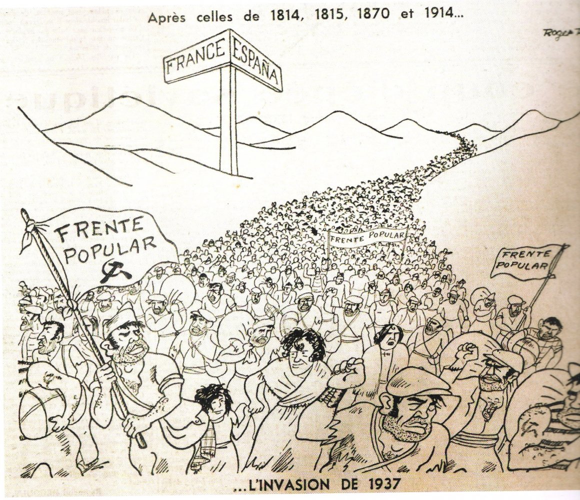 caricature parue das le journal Gringoire 1937